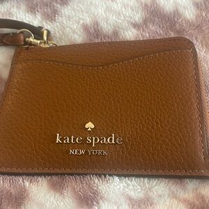 Brand new Kate Spade brown cardholder